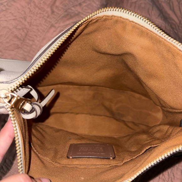 Coach Ellie File Bag in Chalk with Gold Tone Hardware | C1648 - Picture 7 of 7